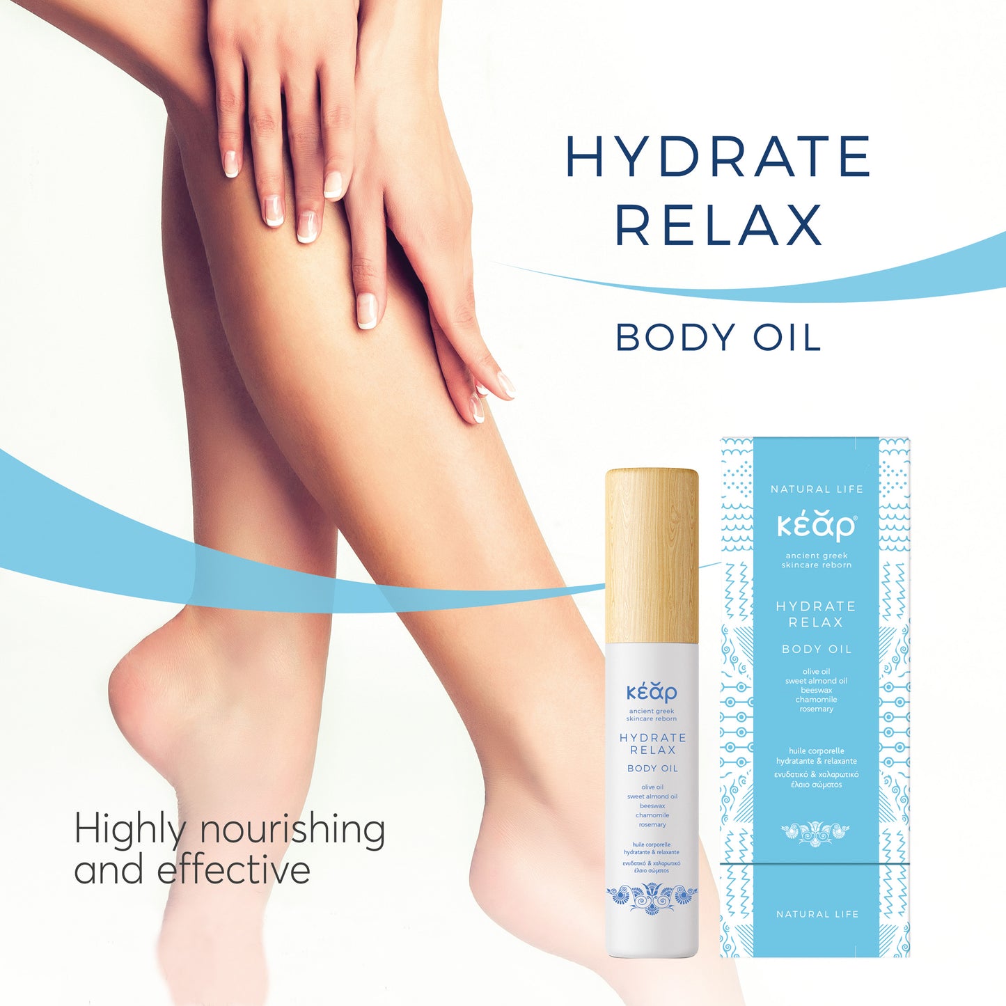 Hydrate & Chill: Kear Hydrate Relax Body Oil, 50ml